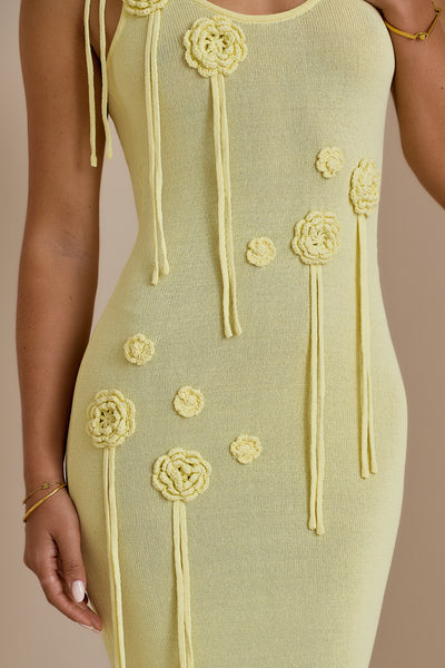 LILLY MAXI DRESS | LEMON