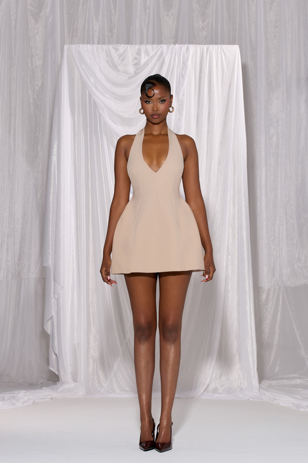 TAYLOR DRESS | TAUPE