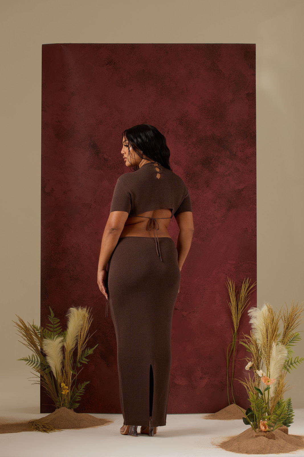 FC Elle Co-Ord | Chocolate