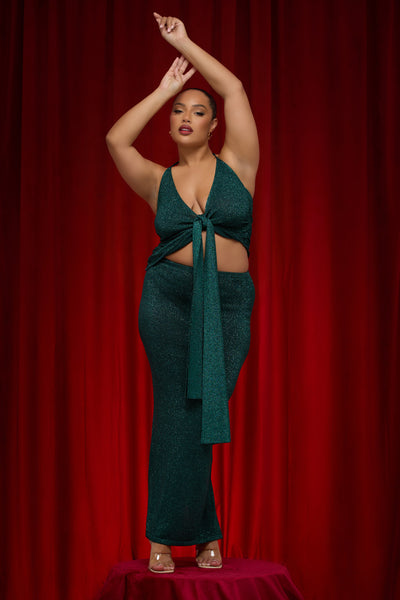 Limited Edition Emerald Giselle Coord